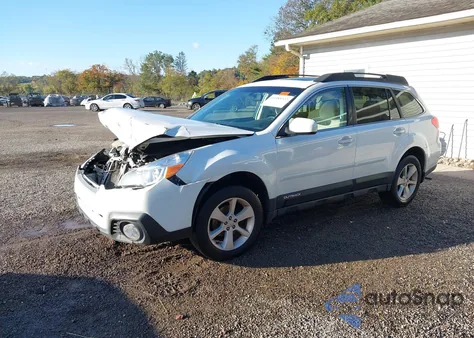 2014 Subaru Outback 2.5I Premium из США, поврежденный, VIN 4S4BRBDC4E3326383